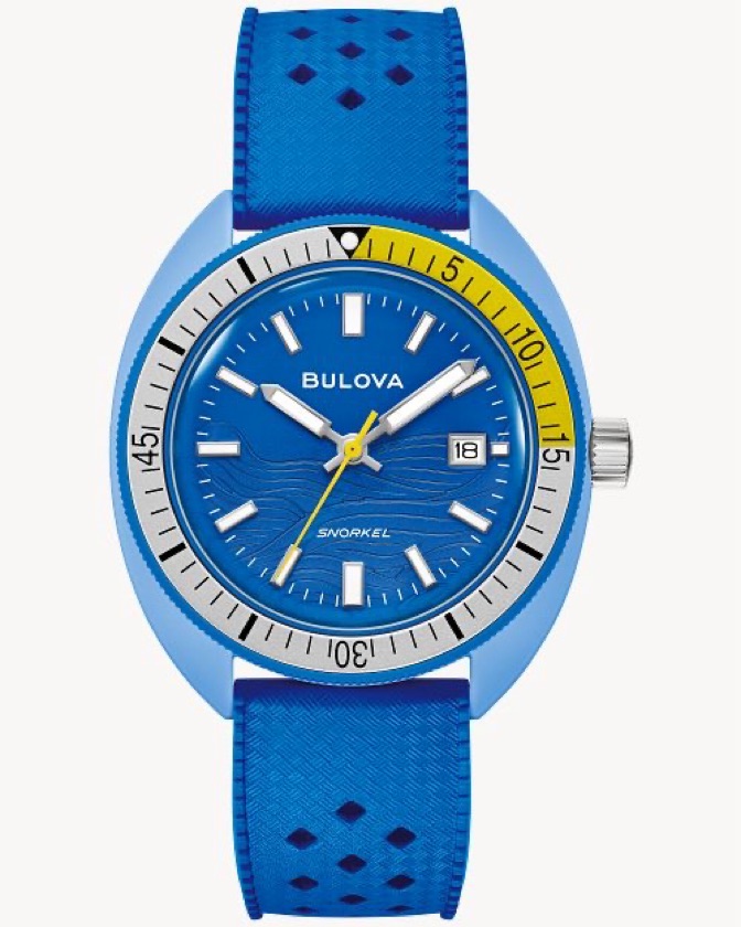 Bulova Esnorquel -Pez Cirujano Azul